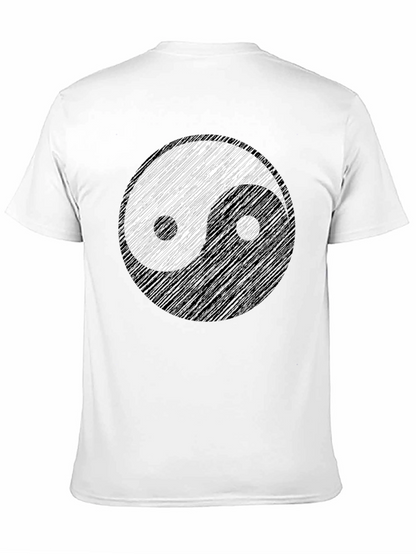Yin Yang Graphic Tee - Balance and Style