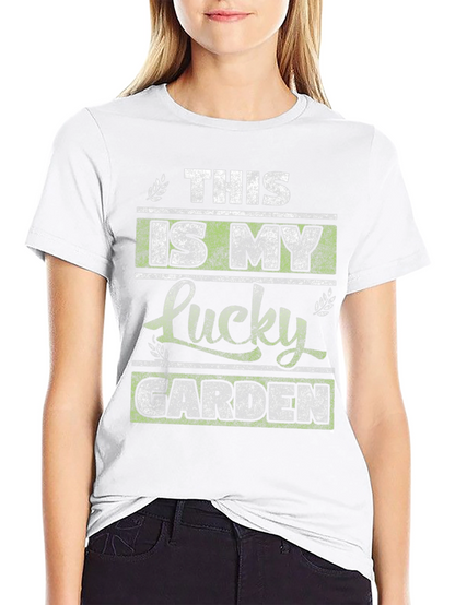 Lucky Garden T-Shirt - Gardening Tee