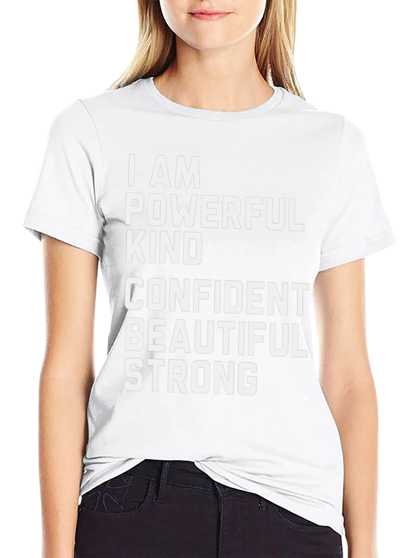 Powerful Kind Confident Graphic Tee