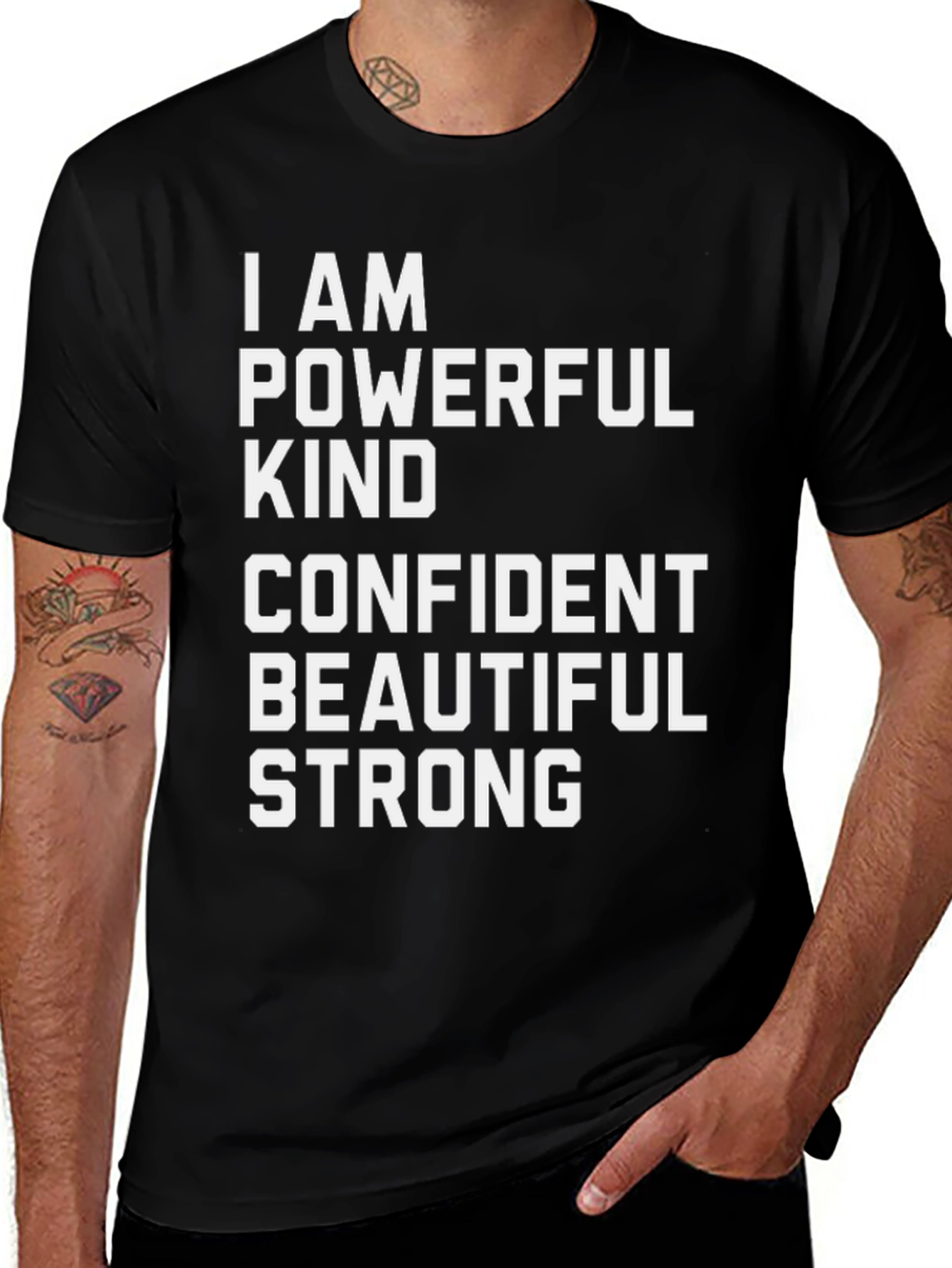Powerful Kind Confident Graphic Tee