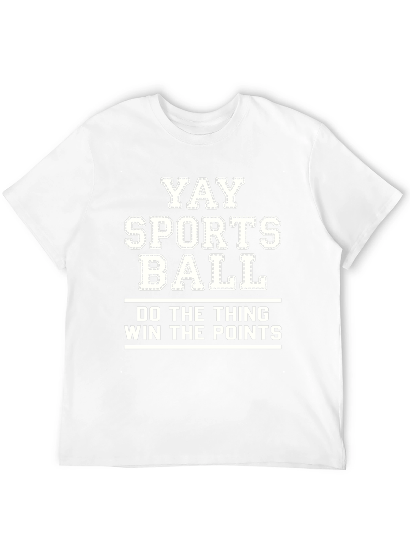 Yay Sports Ball Graphic T-Shirt
