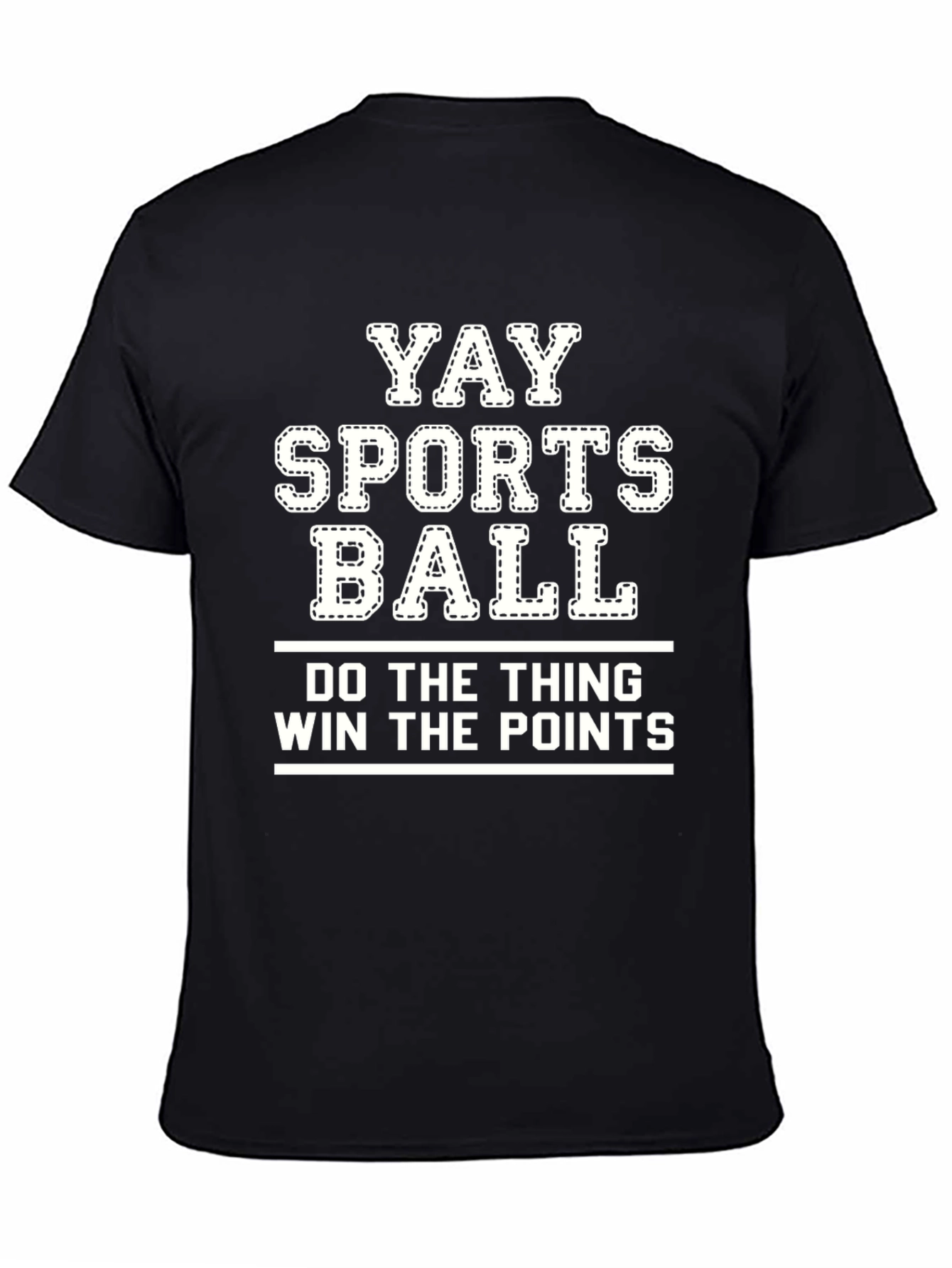 Yay Sports Ball Graphic T-Shirt