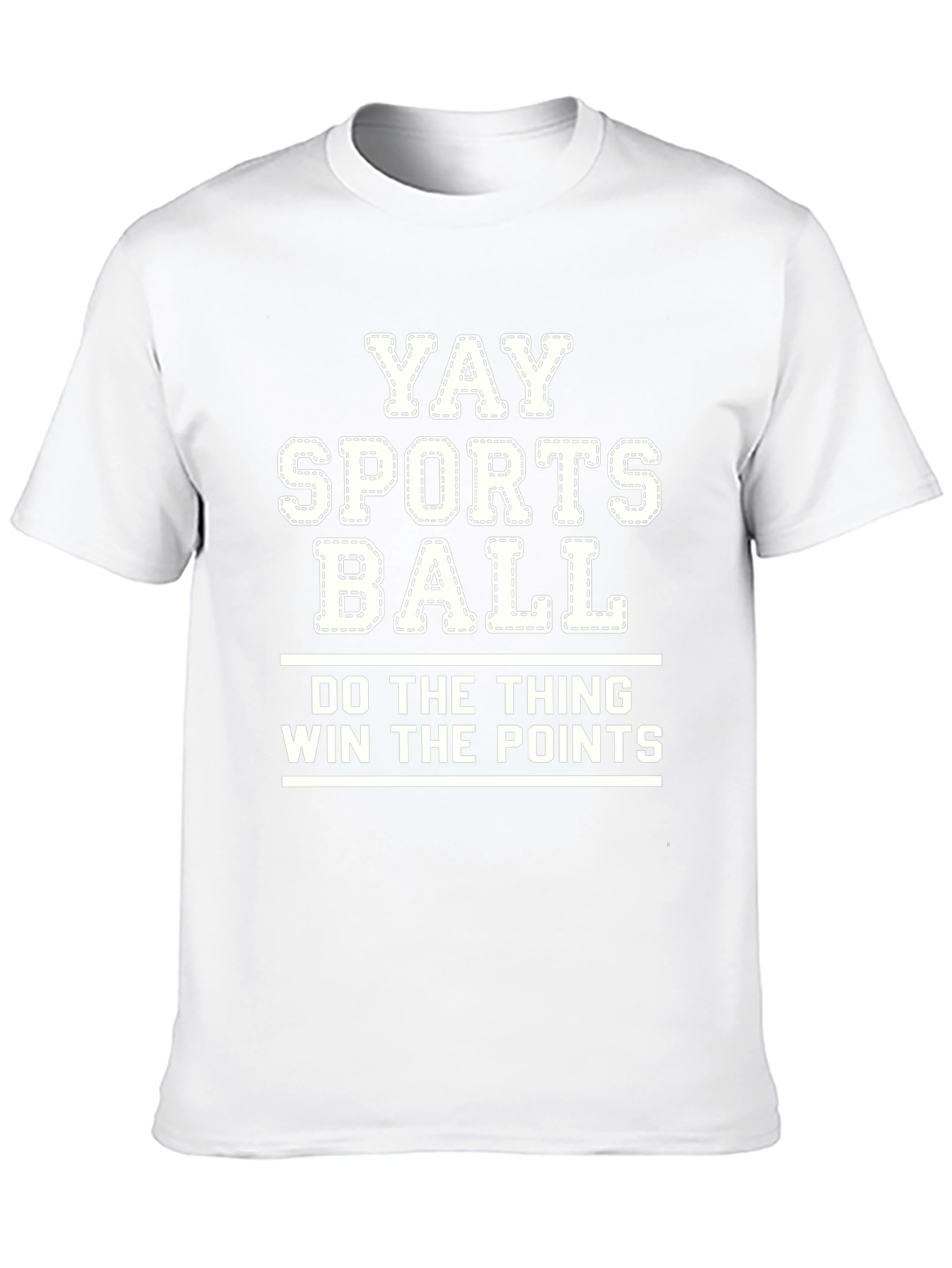 Yay Sports Ball Graphic T-Shirt