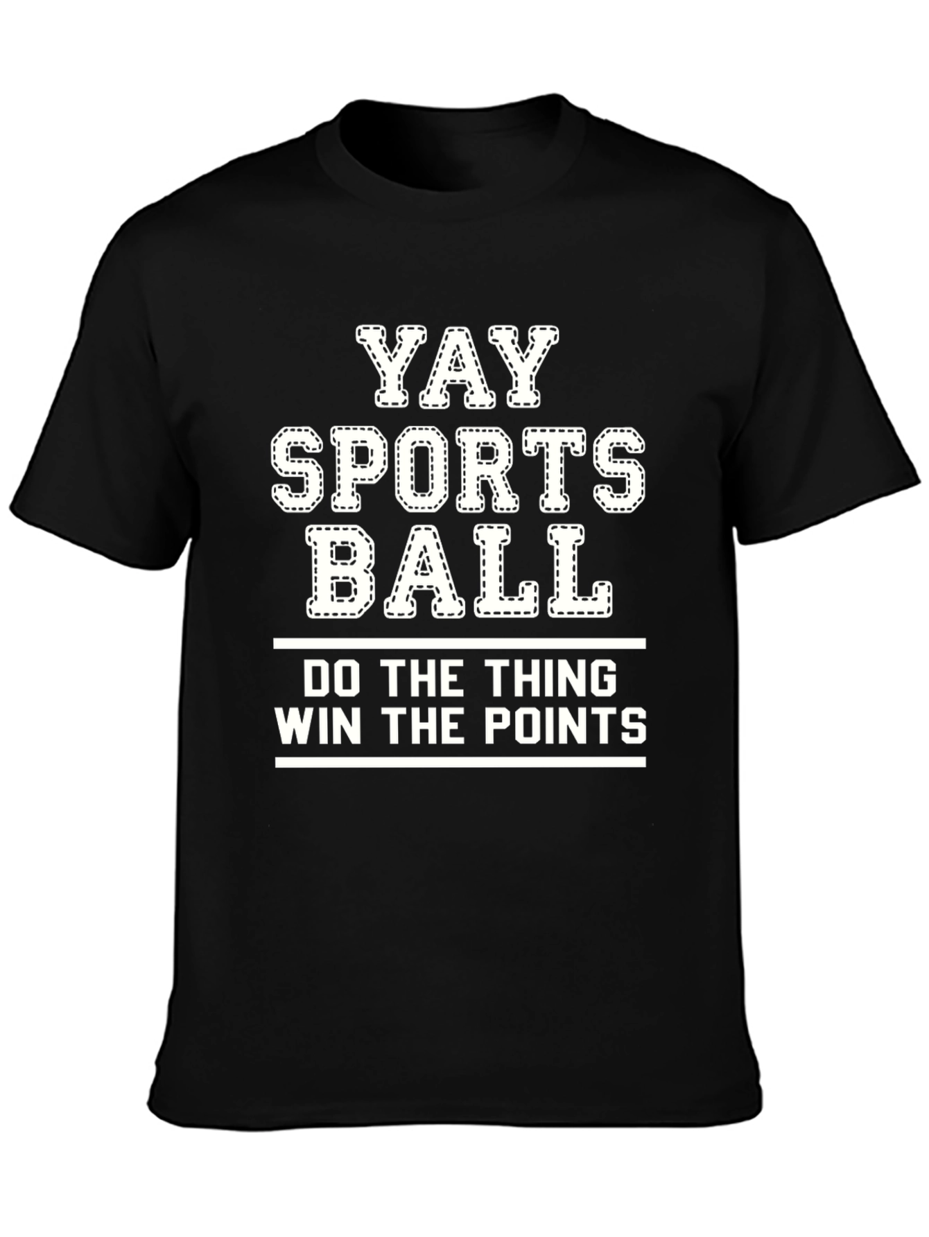 Yay Sports Ball Graphic T-Shirt