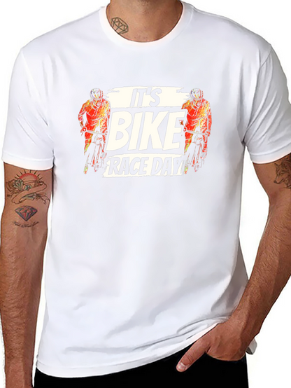 Its Bike Race Day T-Shirt
