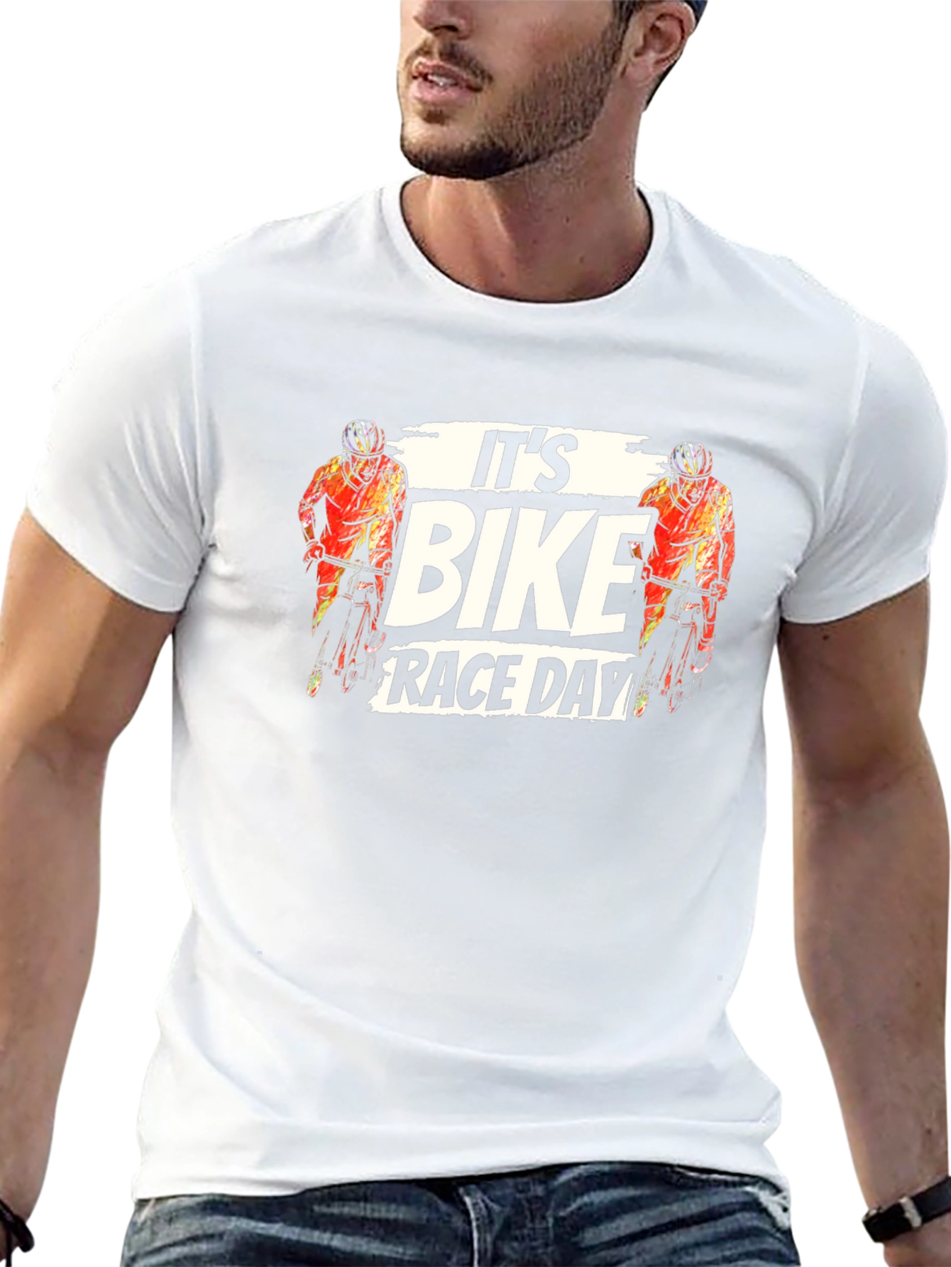 Its Bike Race Day T-Shirt