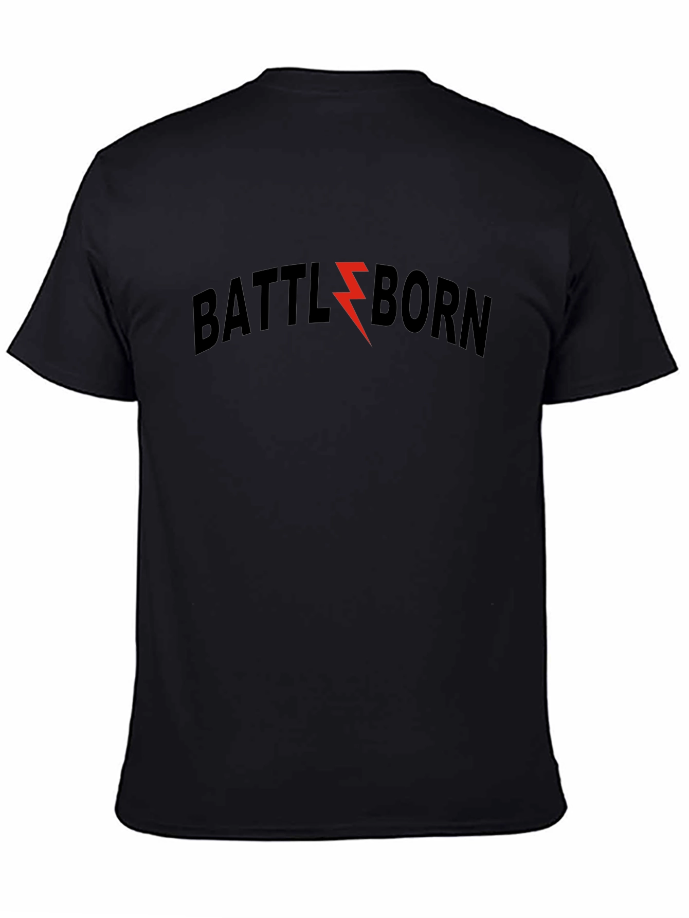 Battleborn Graphic Tee - Red Lightning Bolt Design
