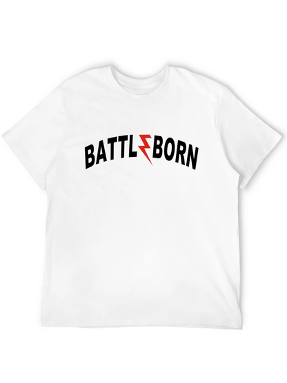 Battleborn Graphic Tee - Red Lightning Bolt Design