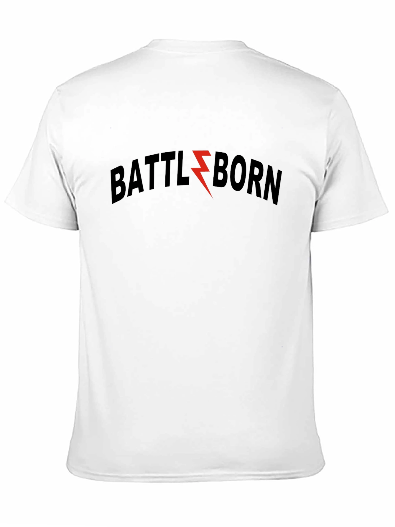 Battleborn Graphic Tee - Red Lightning Bolt Design