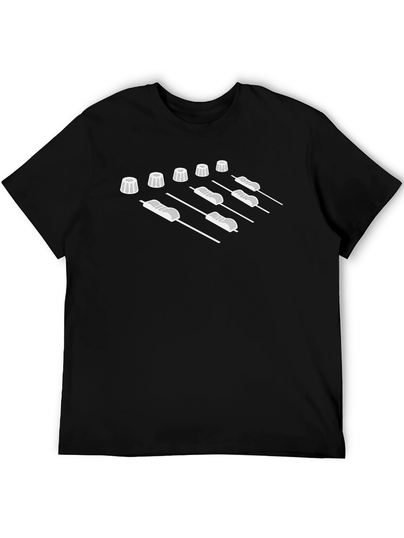 DJ Mixer Graphic Tee - Black