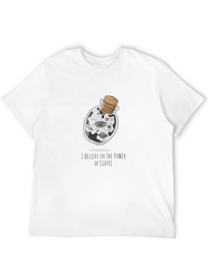 Coffee Power T-Shirt - Universe in a Bottle