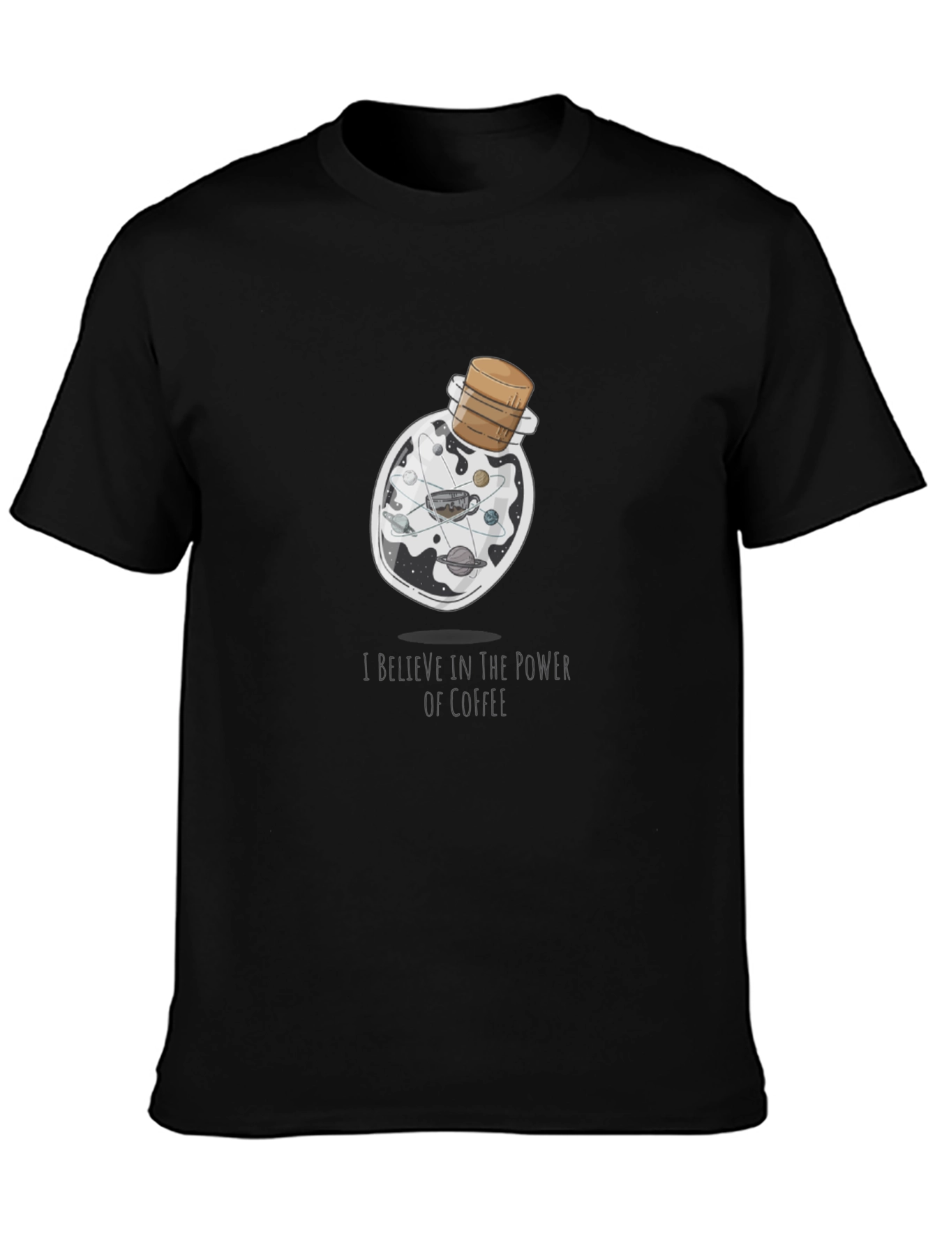 Coffee Power T-Shirt - Universe in a Bottle