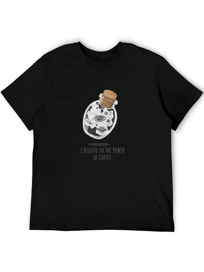 Coffee Power T-Shirt - Universe in a Bottle