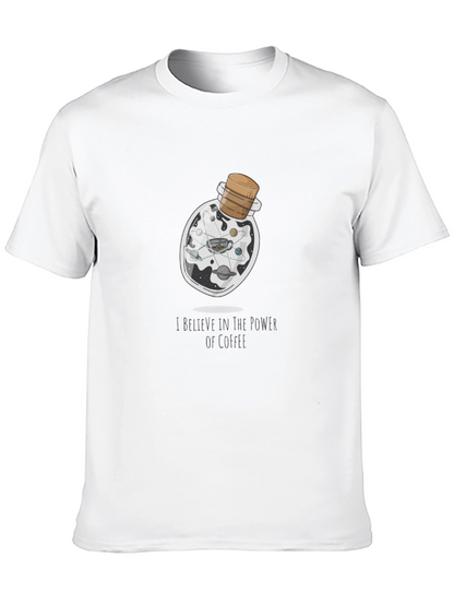 Coffee Power T-Shirt - Universe in a Bottle