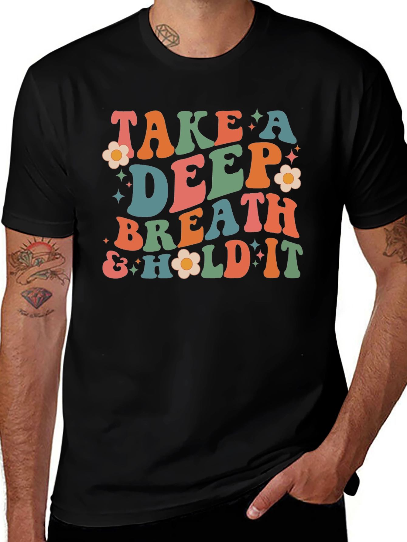Retro Take a Deep Breath T-Shirt