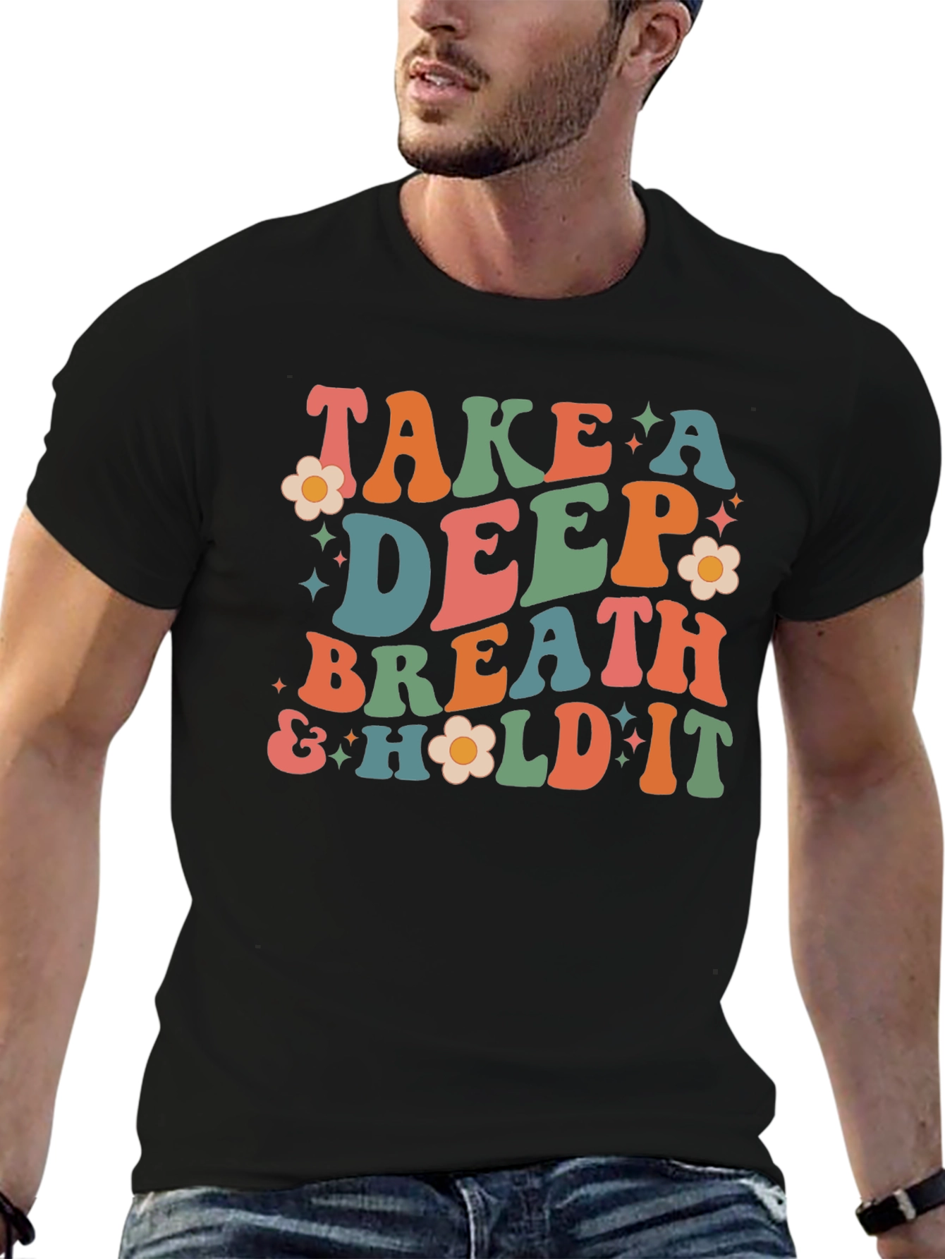 Retro Take a Deep Breath T-Shirt