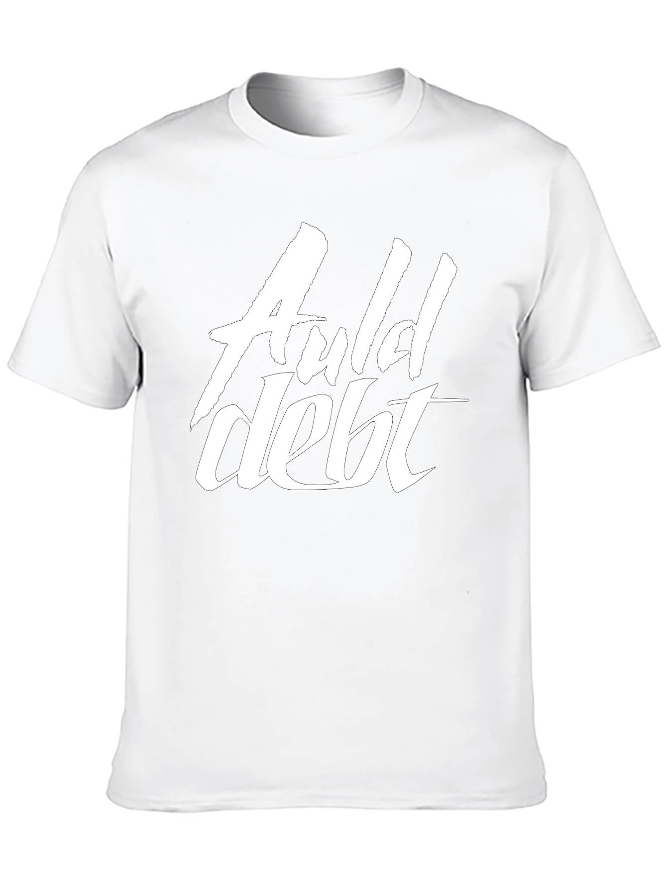 Auld Debt T-Shirt - Classic Black Tee