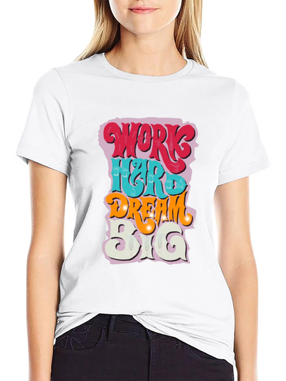 Work Hard Dream Big Graphic Tee
