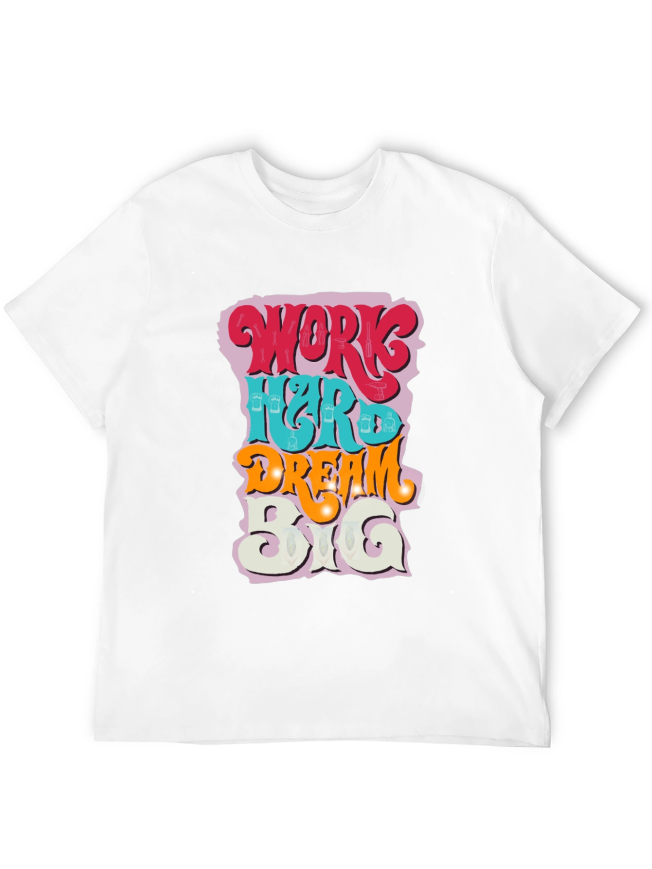 Work Hard Dream Big Graphic Tee