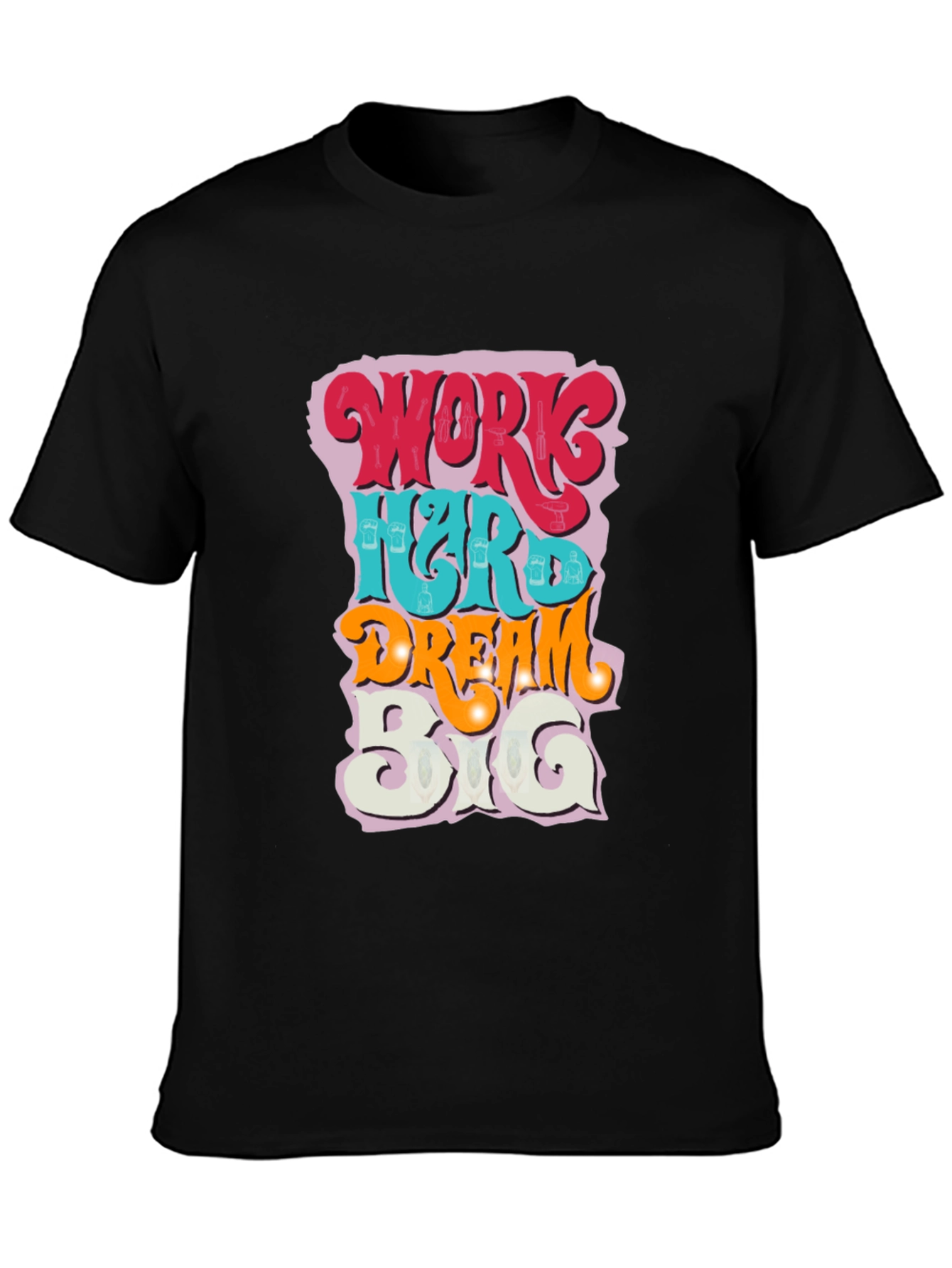 Work Hard Dream Big Graphic Tee