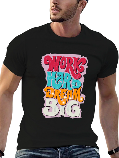 Work Hard Dream Big Graphic Tee