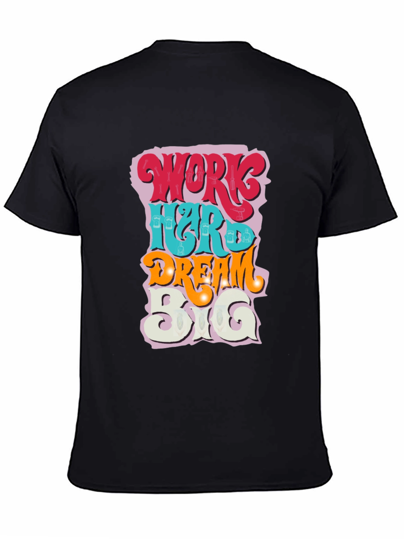Work Hard Dream Big Graphic Tee