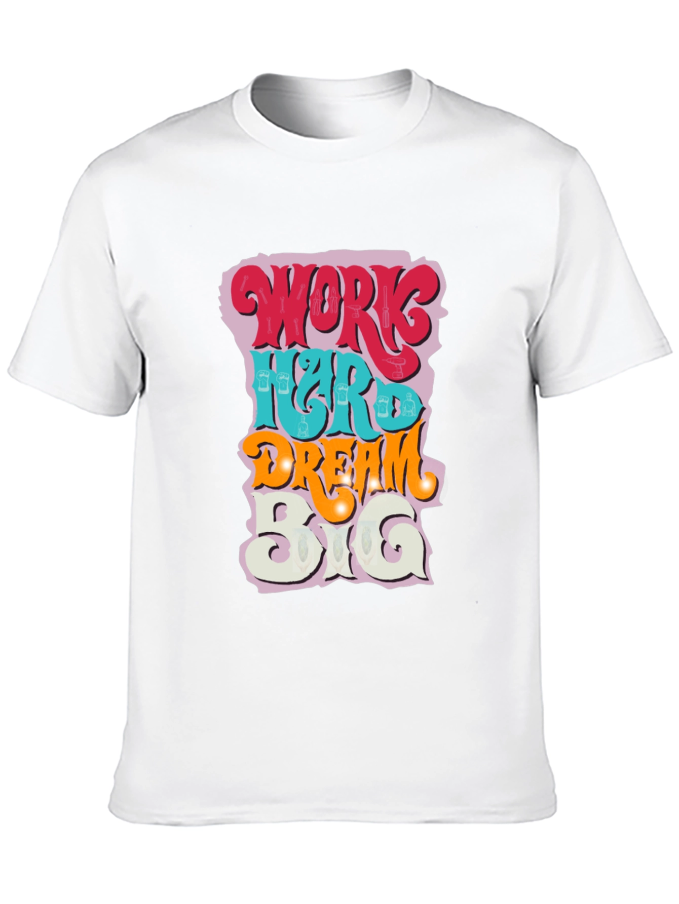 Work Hard Dream Big Graphic Tee