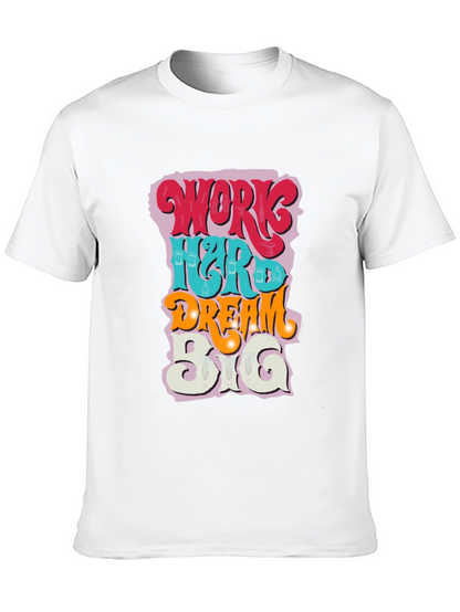 Work Hard Dream Big Graphic Tee