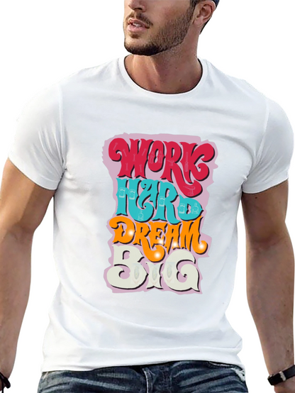 Work Hard Dream Big Graphic Tee