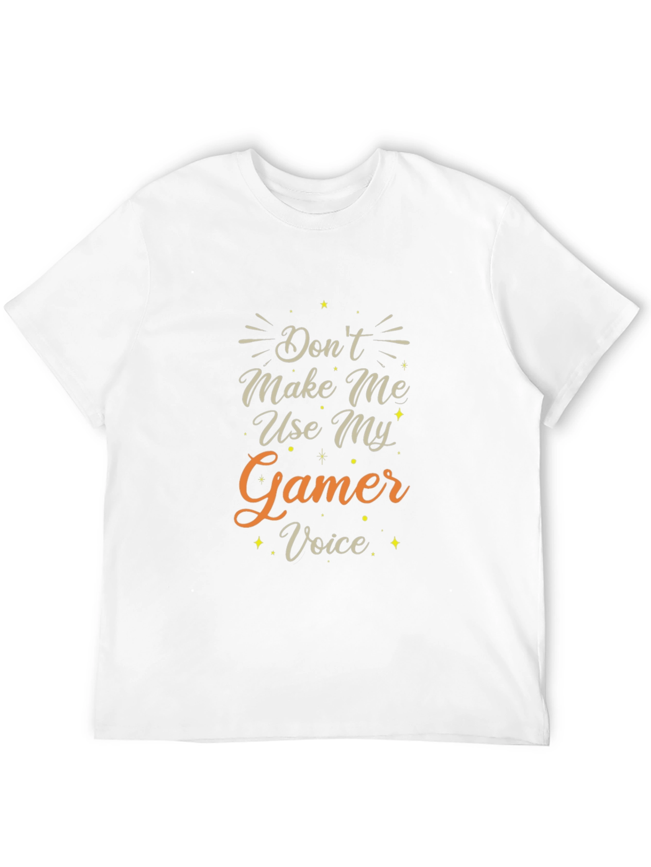 Gamer Voice T-Shirt: Funny Gaming Tee for Gamers