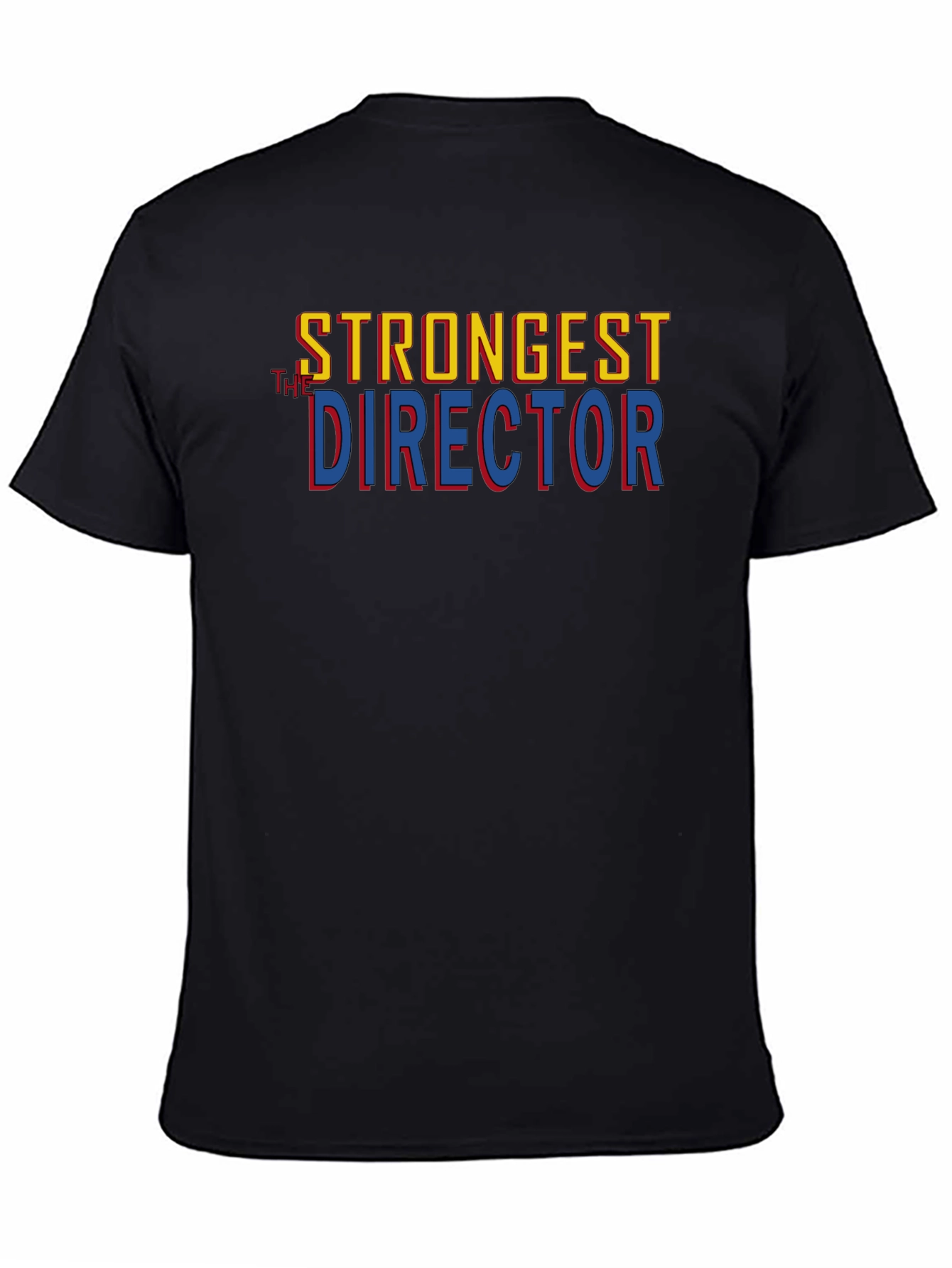 Strongest The Director Graphic Tee - Black