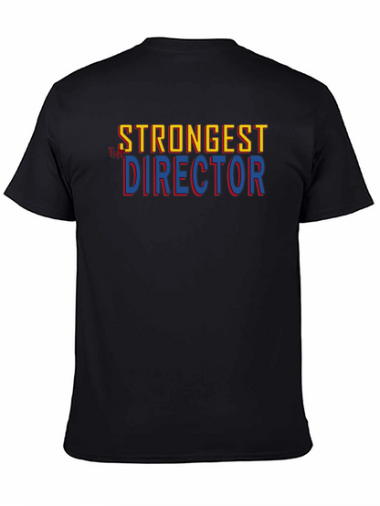 Strongest The Director Graphic Tee - Black