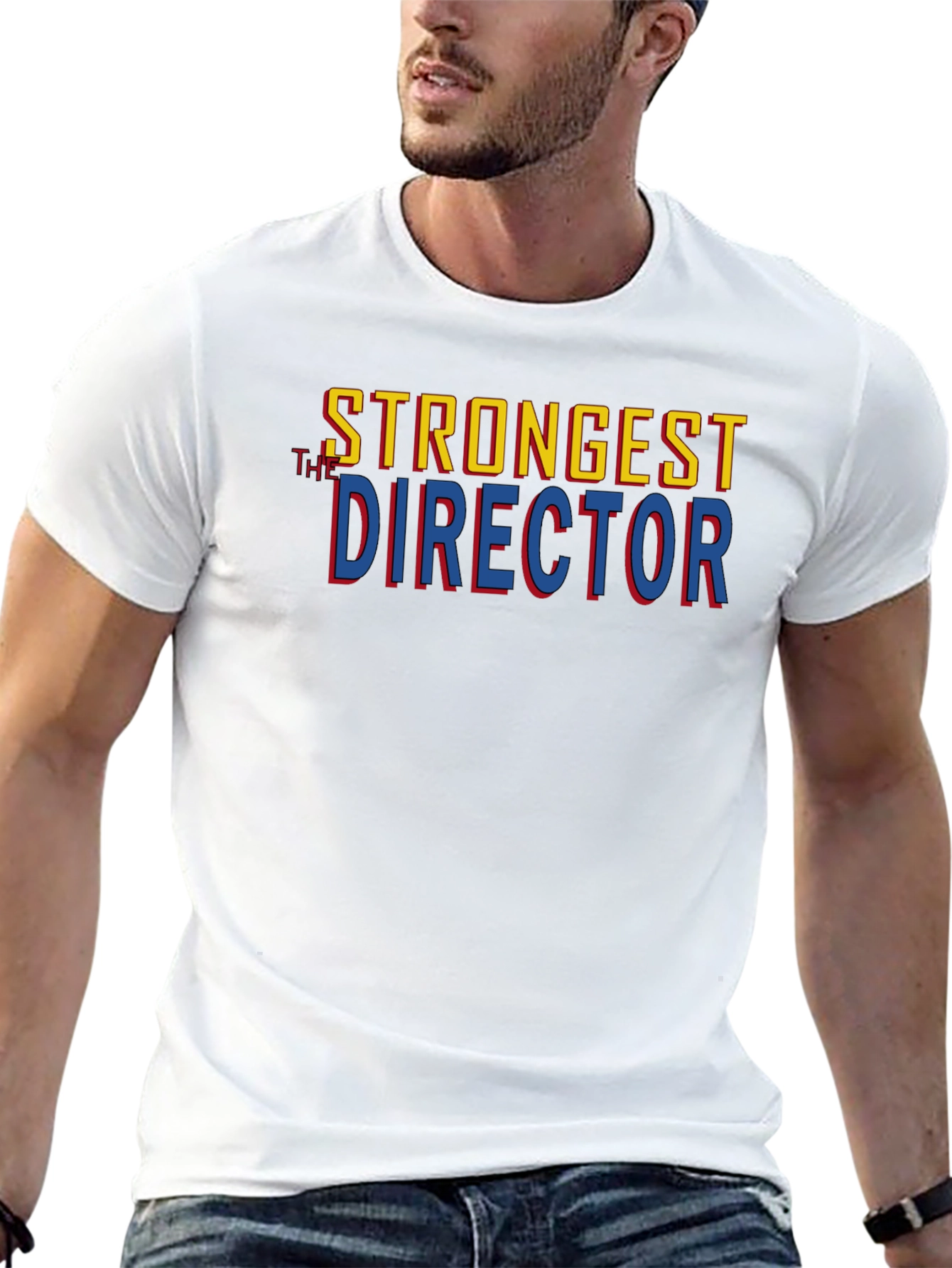 Strongest The Director Graphic Tee - Black