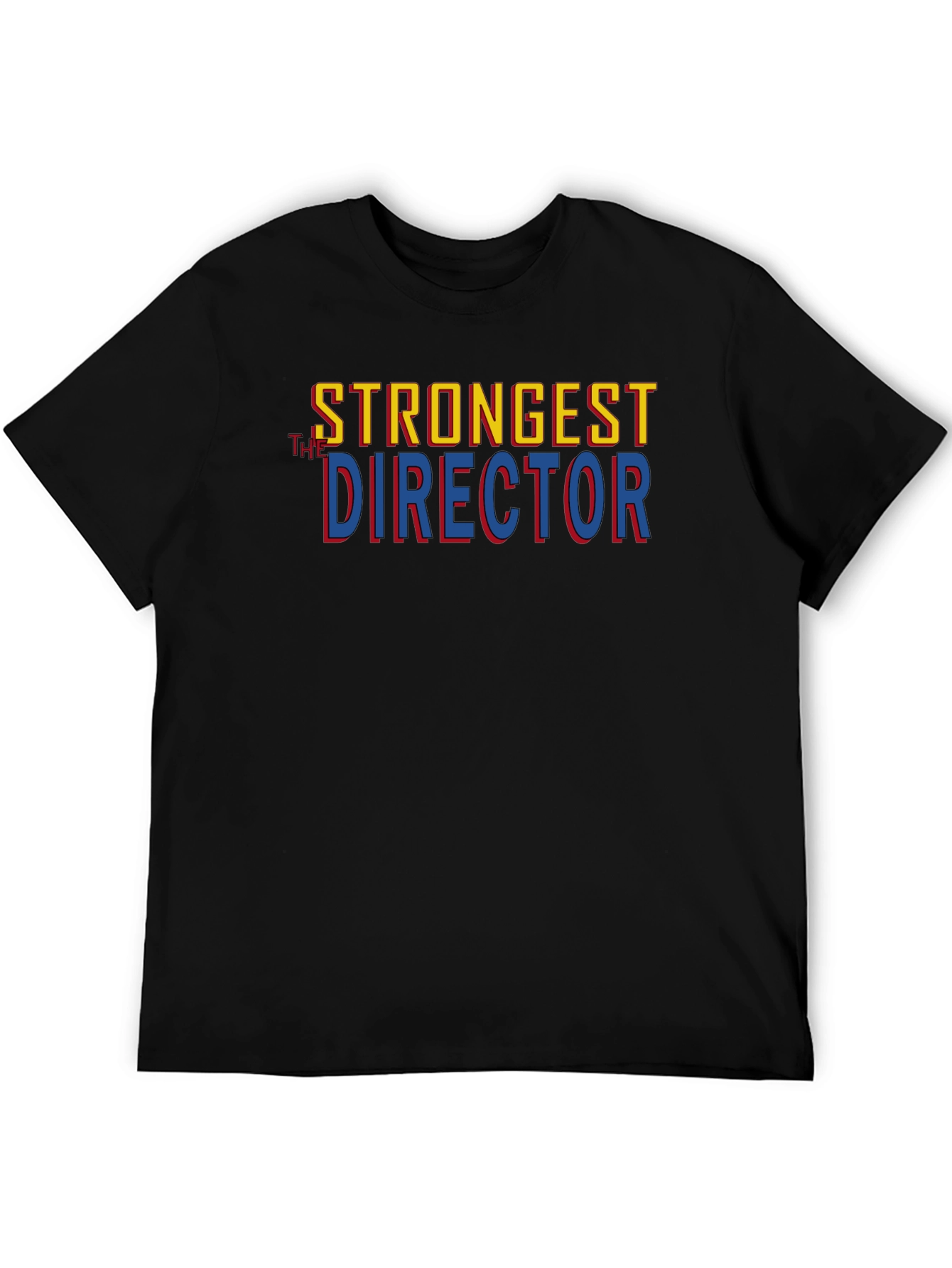 Strongest The Director Graphic Tee - Black