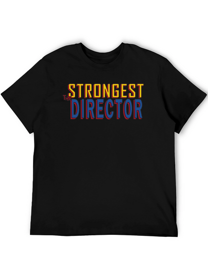 Strongest The Director Graphic Tee - Black