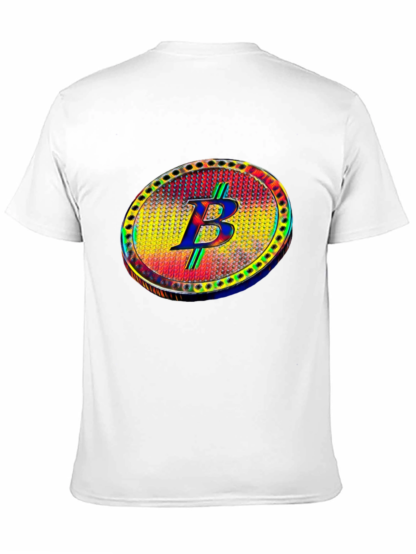 Bitcoin B T-Shirt Crypto Cryptocurrency Black Tee