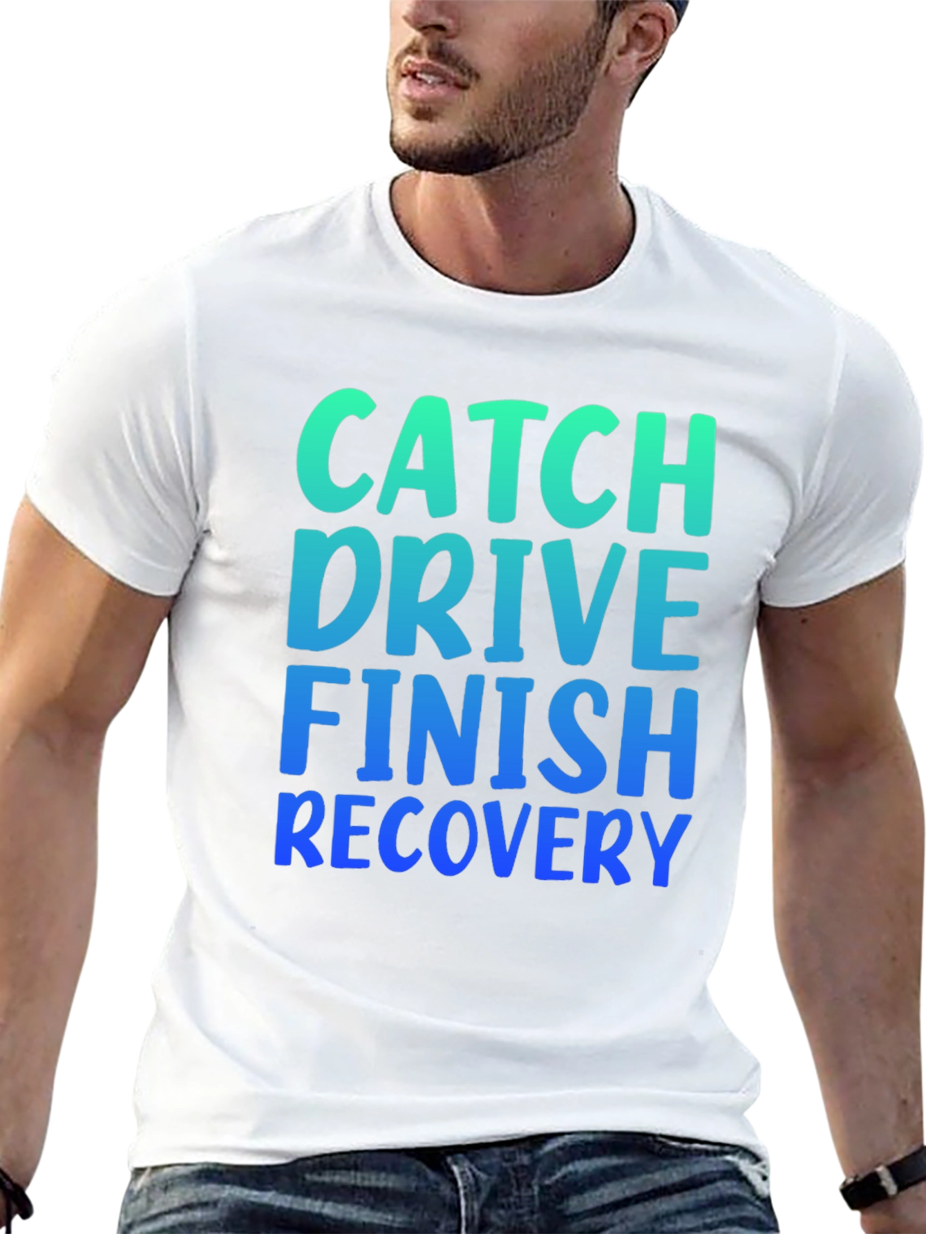 Catch Drive Finish Recovery Graphic Tee
