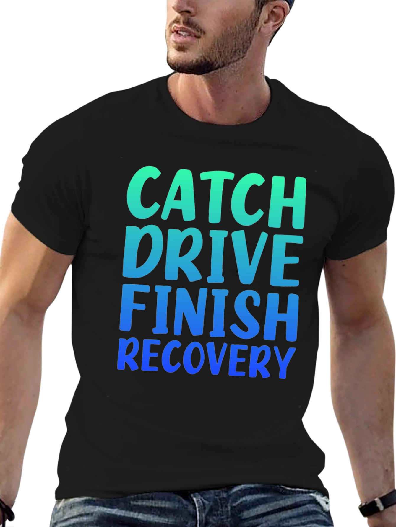 Catch Drive Finish Recovery Graphic Tee