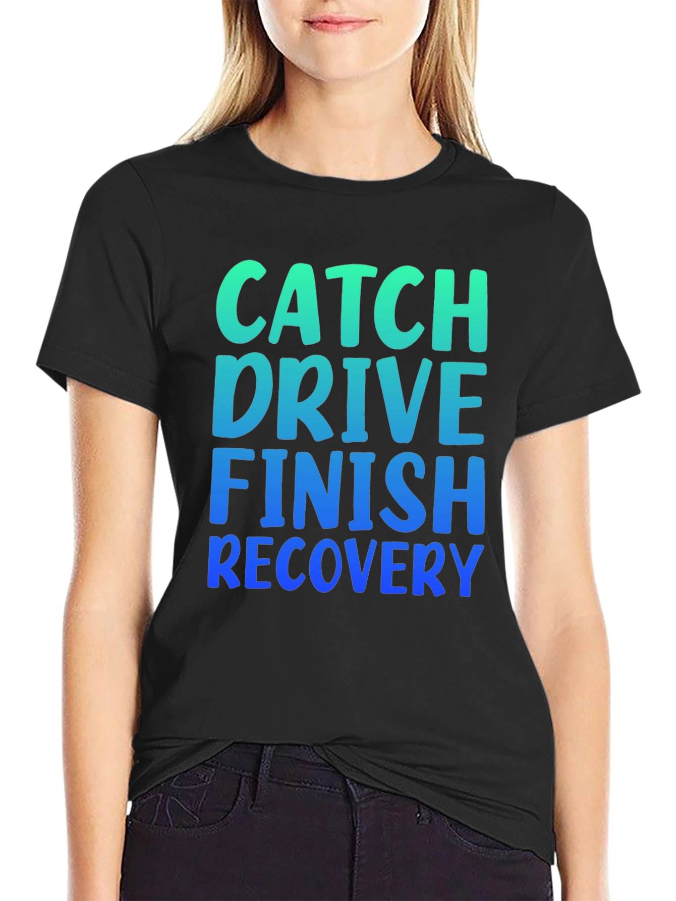 Catch Drive Finish Recovery Graphic Tee