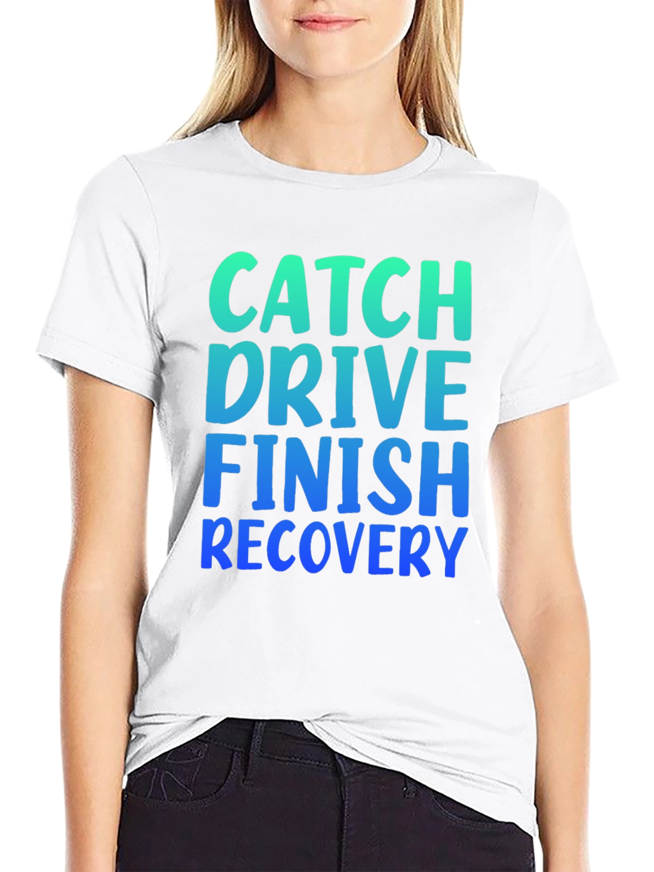 Catch Drive Finish Recovery Graphic Tee