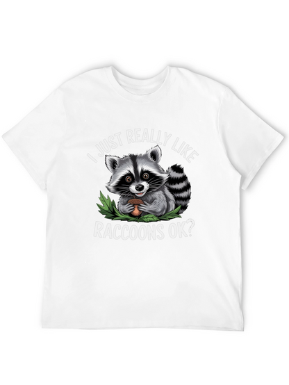 Raccoon Lover T-Shirt - Cute Animal Tee