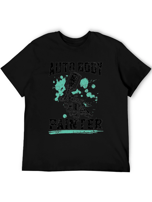 Auto Body Painter T-Shirt - Black