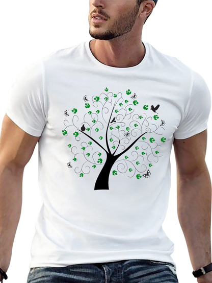 Black Tree Graphic T-Shirt