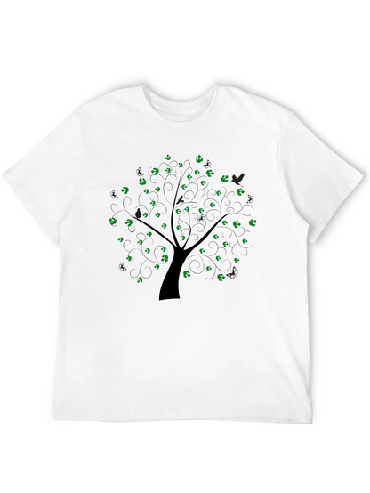 Black Tree Graphic T-Shirt