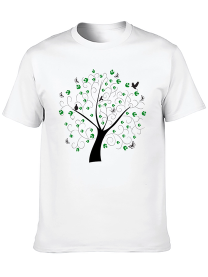 Black Tree Graphic T-Shirt