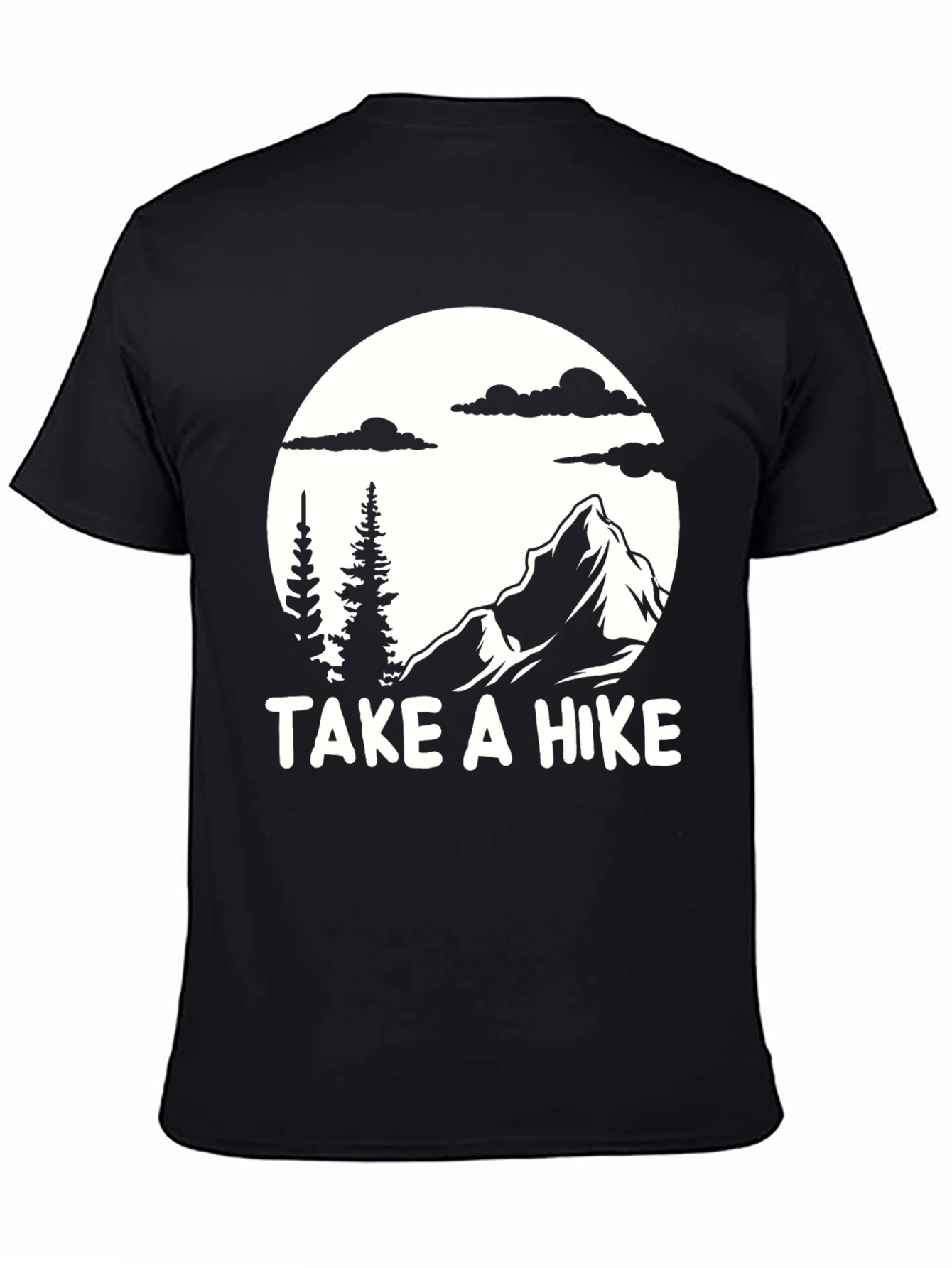 Take a Hike Black Graphic T-Shirt