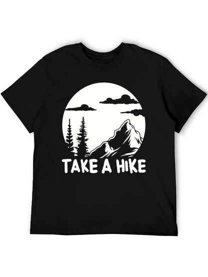 Take a Hike Black Graphic T-Shirt