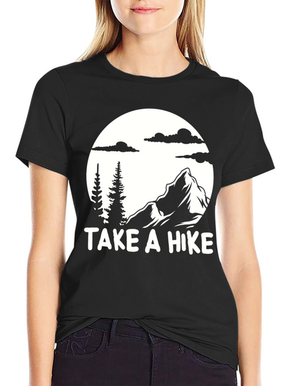 Take a Hike Black Graphic T-Shirt