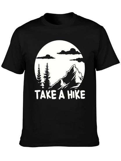 Take a Hike Black Graphic T-Shirt