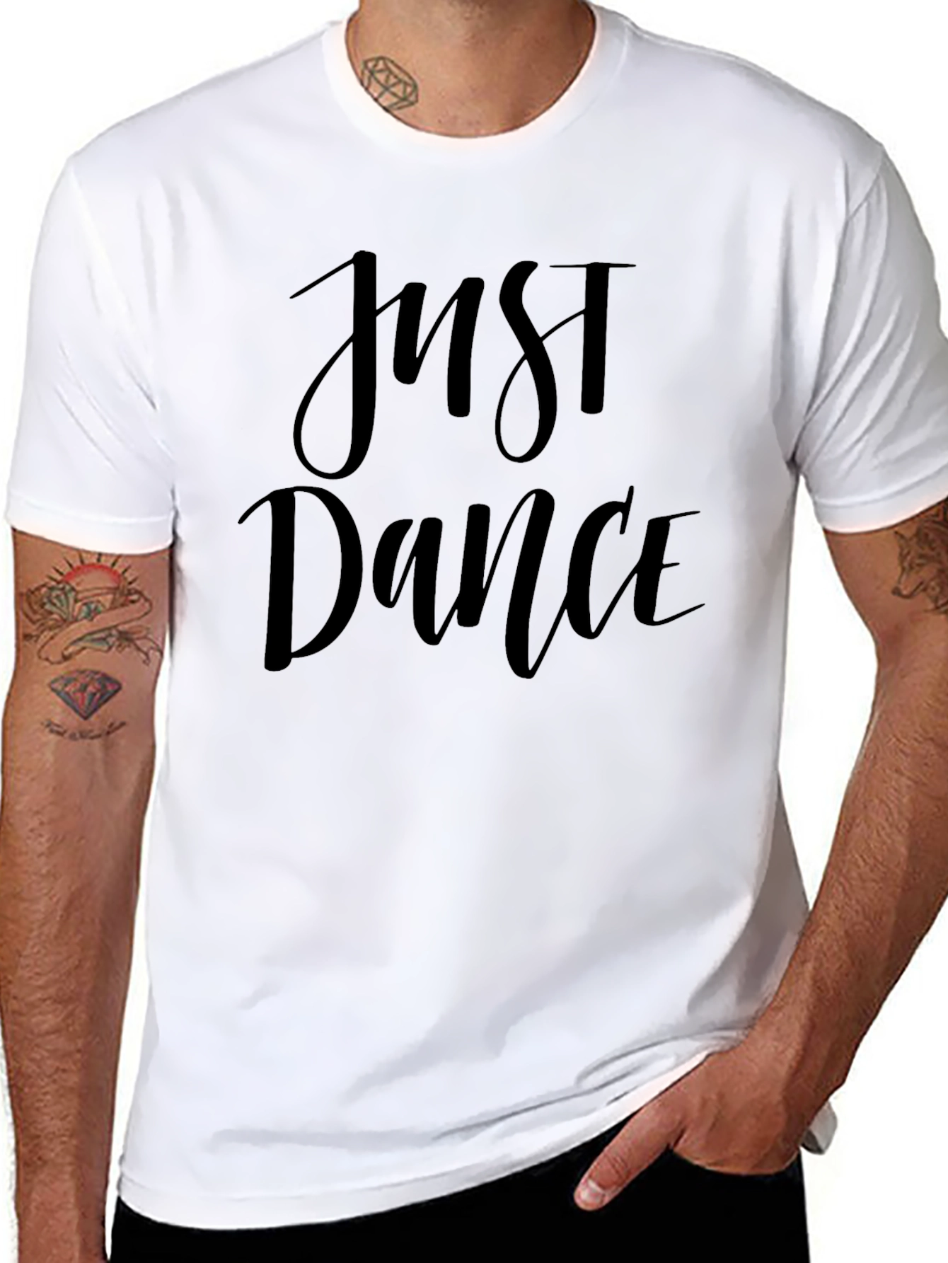 Just Dance Black Graphic Tee